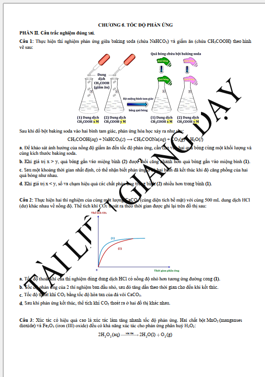 Đúng, sai - Trả lời ngắn - Chương 6 & 7 lớp 10 .pdf